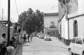 Pasillo de Santo Domingo, barrio de El Perchel. 1971. Málaga, España.