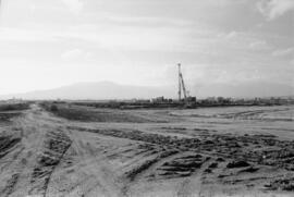 Obras en el Campus de Teatinos. Noviembre de 1978. Málaga (España).