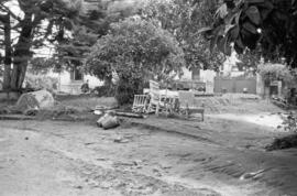 Destrozos en Villa Consuelo, de José Gómez Mercado, por las inundaciones del 29 de octubre de 195...