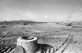 Obras en el Campus de Teatinos. Noviembre de 1978. Málaga (España).