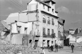 Barrio de El Perchel. 1965, enero. Málaga, España.