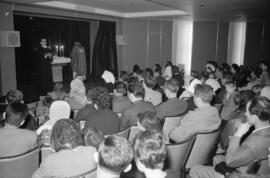 Puerto de Málaga. Despedida a emigrantes. Octubre de 1962. Málaga, España.
