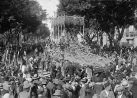 Semana Santa de Málaga. María Santísima de la Esperanza en la Alameda Principal. 1931. España