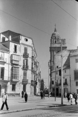 Boquete del Muelle. Hacia 1945. Málaga, España.