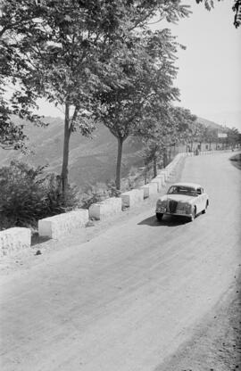 1ª Vuelta Automovilística a Andalucía. 2ª Etapa, Málaga-Granada, subida Cuesta de la Reina, Monte...