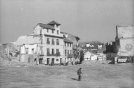 Barrio de El Perchel. 1965, enero. Málaga, España