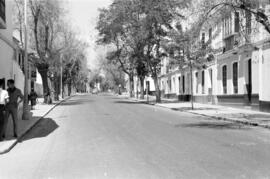 Alameda de Capuchinos. Abril de 1959. Málaga, España