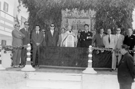 Inauguración Barriada 4 de diciembre. Agosto de 1959. Málaga, España.