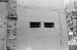 Edificio en obras. Plaza María Guerrero. Octubre de 1963. Málaga, España.