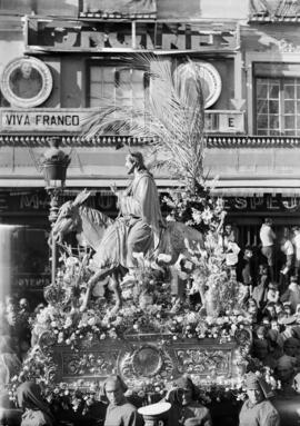 Semana Santa de Málaga. Nuestro Padre Jesús a su entrada en Jerusalén (Pollinica). Domingo de Ram...