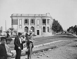 Estación de los Ferrocarriles Suburbanos. Puerto de Málaga. 1913. España