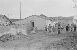 Viviendas. Arroyo del Cuarto. 1954-10, octubre. Málaga, España.