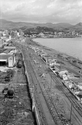 Playa de San Andrés. Septiembre de 1969. Málaga, España.