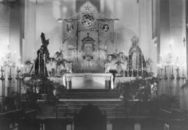 Semana Santa de Málaga. María Santísima de la Esperanza y Jesús Nazareno del Paso. Iglesia de San...