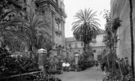 Catedral. Iglesia del Sagrario. Calle Molina Lario. Palacio Episcopal. Málaga (España)