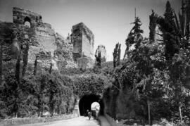 Alcazaba. Túnel de Mundo Nuevo. Málaga. España