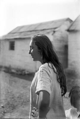 El Palo. Casas de pescadores en la playa. Gitana. Málaga, España. Fondo Roisin 02