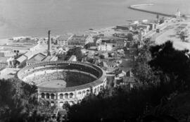 Barrio de la Malagueta. Plaza de toros La Malagueta. Paseo de la Farola. Málaga (España)