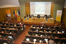 Mesa 1: "La perspectiva de las Naciones Unidas". Jornada "Brexit y Gibraltar. Un reto con oportunidades conjuntas". Edificio del Rectorado. Febrero de 2017