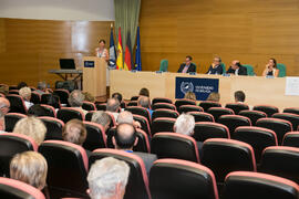 Intervención de Monika Lieb. Inauguración del XXVI Encuentro Anual de la Asociación Von Humboldt de España. Edificio del Rectorado. Septiembre de 2017
