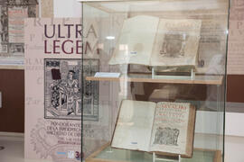 Inauguración de la exposición "Ultra Legem" en la Facultad de Derecho. Febrero de 2010
