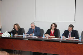 Inauguración de la glorieta "Alejandro Rodríguez Carrión" en la Facultad de Derecho. Mayo de 2010