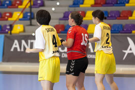 Partido Japón - República Checa. Categoría femenina. Campeonato del Mundo Universitario de Balonmano. Antequera. Julio de 2016