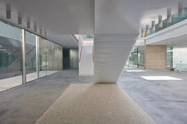 Interiores de la nueva Facultad de Psicología. Campus de Teatinos. Mayo de 2021