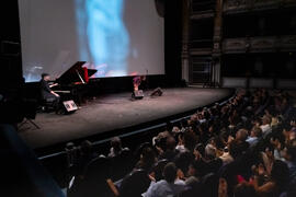 Concierto de Luz Casal. Apertura del Curso Académico 2019-2020 de la Escuela Técnica Superior de Arquitectura de la Universidad de Málaga. Teatro Cervantes. Octubre de 2019