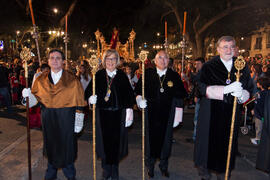 Estación de Penitencia de la Hermandad de los Estudiantes. Málaga. Abril de 2012