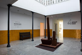 Patio del Centro de Arte Contemporáneo Francisco Hernández, Vélez-Málaga. Febrero de 2019
