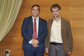 Toma de posesión de Eduardo Retamero Frías como nuevo Coordinador de Procesos de Estudiantes de la Universidad de Málaga. Edificio del Rectorado. Abril de 2024