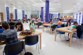 Biblioteca de Ciencias. Campus de Teatinos. Abril de 2013