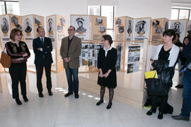 Inauguración de la exposición “arcVision Prize-Mujeres y Arquitectura” en la Escuela Técnica Superior de Arquitectura de la Universidad de Málaga. Campus de El Elijo. Marzo de 2017.