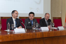 Inauguración de la II Día de la Economía Andaluza. Facultad de Ciencias Económicas y Empresariales. Febrero de 2015