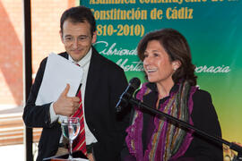Presentanción del libro "Bicentenario Asamblea Constituyente de la Constitución de Cádiz (1810-2010). Biblioteca General. Abril de 2010