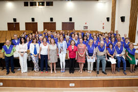 Clausura de la XIX edición del Curso Aula de Mayores de la Universidad de Málaga. Paraninfo. Junio de 2014