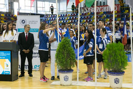 Ceremonia de inauguración. Campeonato Europeo Universitario de Balonmano. Antequera. Julio de 2017