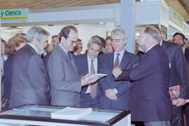 Inauguración del Salón Internacional del Estudiante. Córdoba. Febrero de 1994