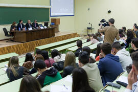 Jornada inaugural 'Tu valor 10. Un profesional de futuro'. Facultad de Ciencias Económicas y Empresariales. Abril 2015