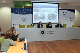 Presentación del Archivo Fotográfico Histórico de la UMA. Rectorado. Febrero de 2015