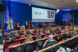 Discurso de José Ángel Narváez. Investidura de Emilia Casas Baamonde como Doctora "Honoris Causa" por la Facultad de Derecho de la Universidad de Málaga. Paraninfo. Noviembre de 2022