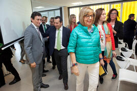 Visita a las instalaciones de 'Link by UMA-ATECH' en su inauguración. Edificio 'The Green Ray'. Abril 2015