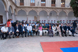 Asistentes a la inauguración del Campeonato Europeo de Golf Universitario. Antequera. Junio de 2019