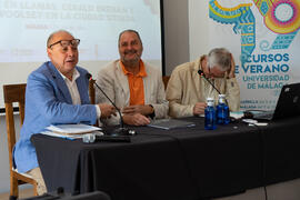 Taller «Málaga sitiada. De Chalmers a Bianchi». Curso "Málaga en llamas. Gerald Brenan y Gamel Woolsey en la ciudad sitiada". Cursos de Verano de la Universidad de Málaga. Málaga. Julio de 2019