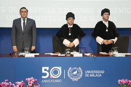 Apertura del Curso Académico 2023/2024 de la Universidad de Málaga. Paraninfo. Septiembre de 2023