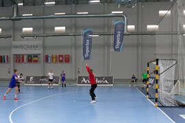 Partido Universidad de Aveiro - Universidad Ovidius de Constanta. Categoría femenina. Campeonato Europeo Universitario de Balonmano. Antequera. Julio de 2017