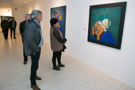 Inauguración de la exposición "Inventario", de Buly. Centro de Arte Contemporáneo Francisco Hernández, Vélez-Málaga. Diciembre de 2018
