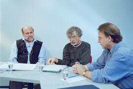 Mesa redonda y entrevistas en el CTI. Servicio de Institutos Universitarios, PTA. Mayo de 1999