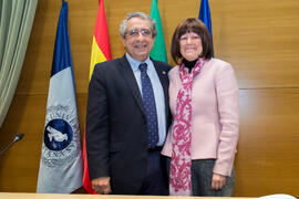 Toma de Posesión de los nuevos profesores titulares y directores de secretariado de la Universidad de Málaga. Edificio del Rectorado. Febrero de 2018